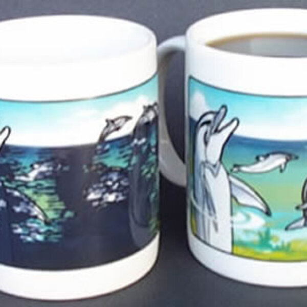 Dolphins Color Change Mug
