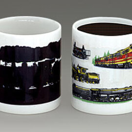 Trains Color Changing Mug